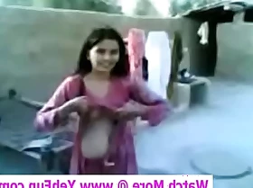 young indian doll showing bosom and cum-hole