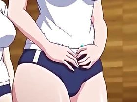 Anime girl poops diaper