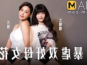 Rough sex regarding mother and daughter MD-0163 / 暴虐双奸母女花 - ModelMediaAsia