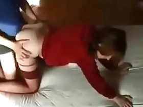 Amateur hot redhead wife doggystyle