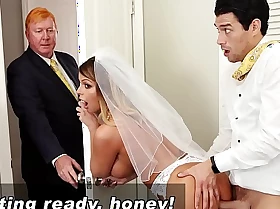 Bangbros - milf bride brooklyn chase gets fucked by affectation lass
