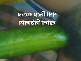 Bangladeshi sexy doll cucumber hard masturbate.