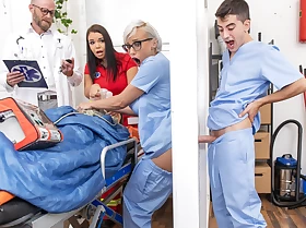 Nurse Acquires A Glory Hole Ass Fuck Video With Jordi El Nino Polla, Benefactress Wicky - Brazzers