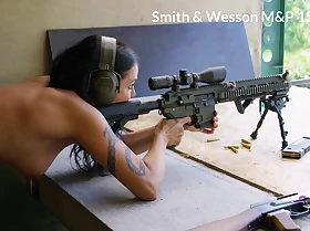 Full video - daniela kostic playboy girl with a big gun