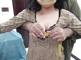 Pakistani Beautiful Girl At Tailor Shop