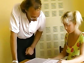 Spectacular partisan blonde sodomized by an older man