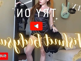 Fishnet Gimp outfit Try-on Haul 4K Reverberation View Petite Redhead 26promo Leverageurassets