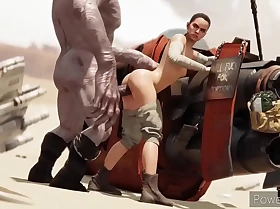 Rey fucked by monster cock