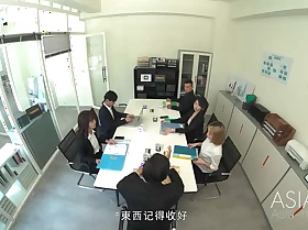 Trailer-Lewd Meeting Room-Xia Yu Xi-MDWP-0023-Best Original Asia Porn Video