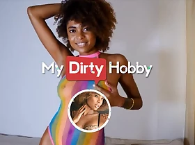 Luna-Corazon Is As Sexy As Nasty As Anthropoid Can Be! She Masturbates Pisses Encompassing Over The Place - MyDirtyHobby