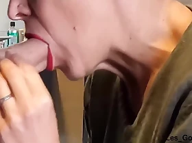 Blowjob Swallow With Lipstick