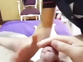 After waxing this chab gets helper be fond of from mature - SpyHappyEnding porn video 