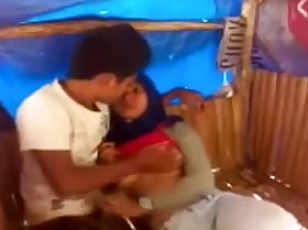Malay Angel Enjoying Sex With Boyfriend In a Hut