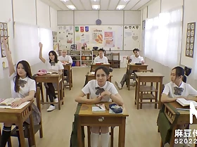 Trailer-Introducing New Partisan In High School-Wen Rui Xin-MDHS-0001-Best Original Asia Porn Video