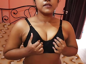 Horny Indian Girl Gushes Their way Breast And Fucking With Step-brother