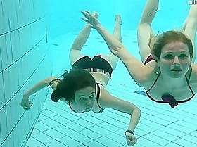 Nastya Enjoys Libuse Underwater