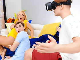 Pumped Be advisable for VR!!! Video With Savannah Bond , Anthony Dig out - Brazzers