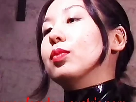 Chinese Mistresses  torments slave friends in dungeon in same time