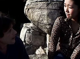 Young Asian chick gets screwed outdoors