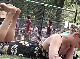 Cams4free.net - Candid Pretty good Barefoot all over the Park