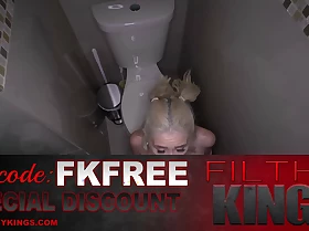FilthyKings - Petite Blonde Stepsister Was Jerking Give The Bathroom Again