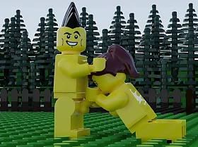 Lego porn with sound - anal blow job pussy licking and vaginal
