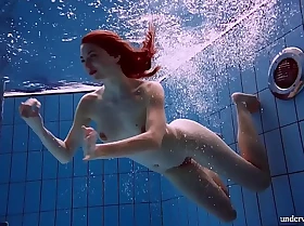 Polish hottie marketa naked in the pool