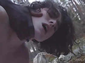 Darcy dark forth search of mushrooms forth the woods got her first assfuck bbc flx010