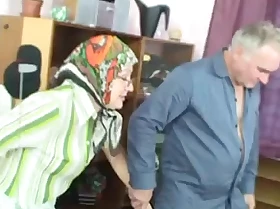 Grandma and grandpa having making love