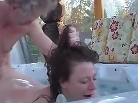 Enjoyment respecting the hawt tub