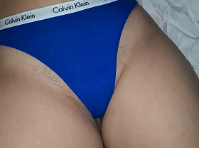 Calvin Klein panties before bed