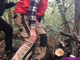 Milf buggered hard by a lumberjack enjoys increased by gets filled