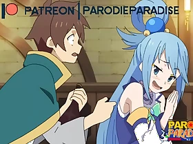 Aqua pays for her l hentai