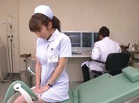 Mika Kayama Obscene Oriental nurse is horny Oriental chick