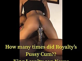 Blac creamy pussy 'royalty' luvz forth b nasty with loyalty