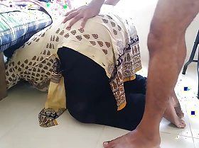 Desi Stepmom Gets Stuck While Sweeping Under The Bed Later on Stepson Fucks The brush And Cum Out The brush Broad in the beam Botheration - Family Sexual congress