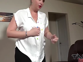 Bbw milf blackmailed coupled with drilled at the end of one's tether best friends son