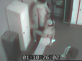Forcible Life-span Teenager Pair Caught By Sheet anchor Camera Fucking In Locker Room