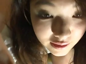 Japanese teenage cute sexy babe stroking elsewhere shows say no to snatch