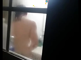 Voyeur Bathroom - Voyeur bathroom window porn videos @ Porn-Hab.com