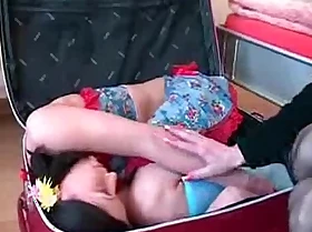 Flexible kamasutra doll playing