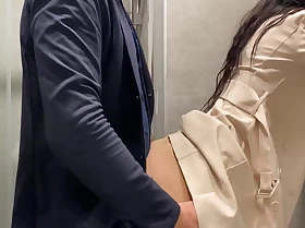 Fucked A Sexy Secretary In The Office Toilet