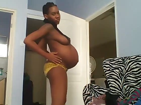 Ricka Pregnant American Ebony Skype Show Webcam