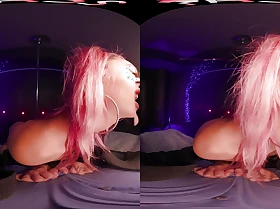 FuckPassVR - Jazmin Luv takes a wild ride on your hard dick after a sensual private striptease in Virtual Truth