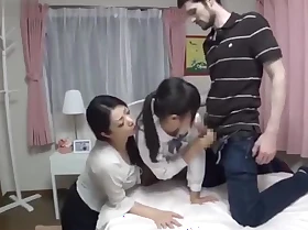 Japanese Mammy Helps Lacklustre Guy Dear one StepDaughter Fixing 1