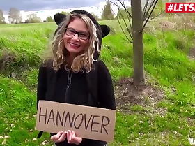 LETSDOEIT - Busty Hitchhiker Milf Izzy Mendosa Pays With Vagina For Her Travel To Hannover