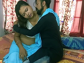 Desi Hot Bhabhi Having Sex Secretly All over Houseowner Son!! Hindi Webseries Sex