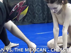 Liz Ocean vs. The Mexican, Chess Fight