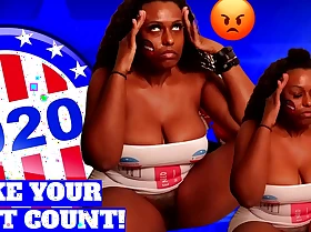 After i took my booty to the polls this happens 2020 place fixture imani seduction squirting reaction video
