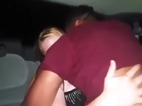 Cuckold tapes a homeless scrounger fucking his wife in his van